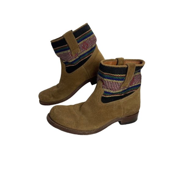 Penelope Chilvers 1960 Suede Midcalf Boots Women’s Size 5-5.5 36 - Picture 6 of 13